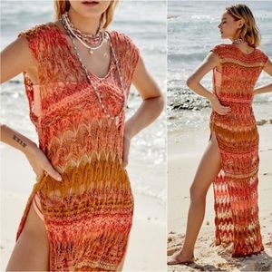 Free People New Pink Flame Tunic